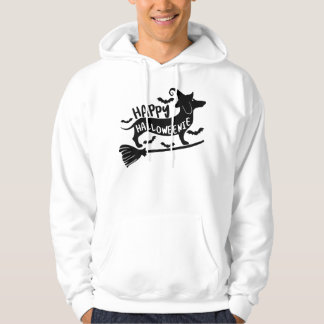 Happy Halloweenie Dachshund Pumpkin Skeleton Hoodie