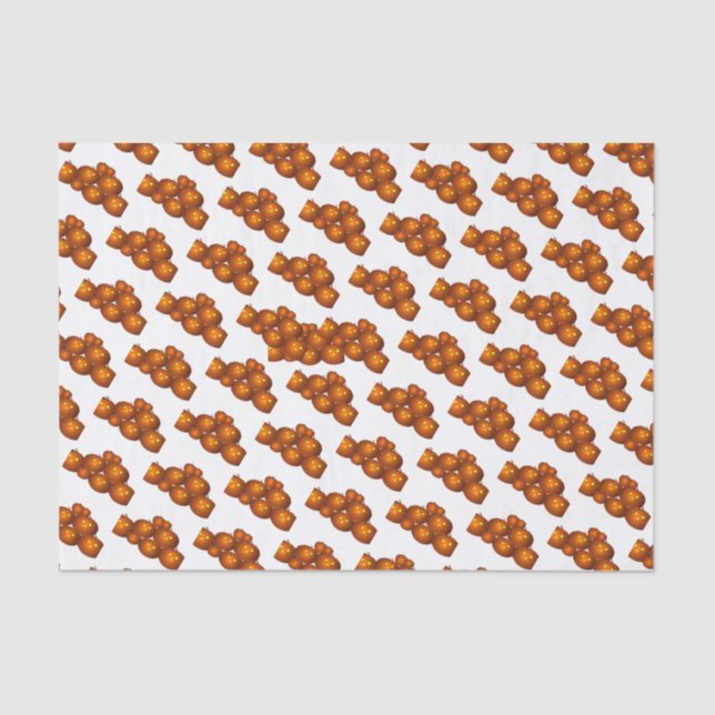 Happy HalloweenTissue Paper - 15 gsm (10lb), White (Front)