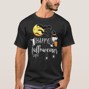 Happy Halloweiner Dachshund Halloween For Doxie Ow T-Shirt