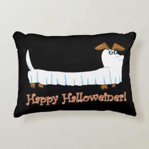 Happy-Halloweiner Decorative Cushion