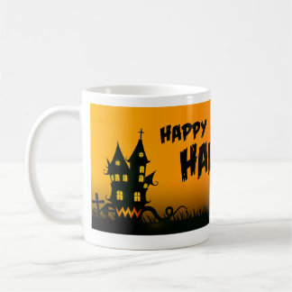 happy hallowen  coffee mug
