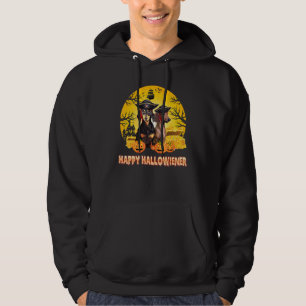 Happy Hallowiener Dog Pirates Halloween Funnny Hoodie