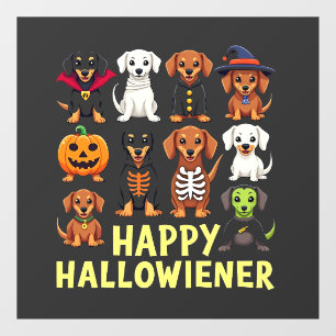 Happy Hallowiener Spooky Halloween Dog Weiner 