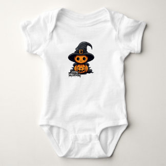 Happy hallowin baby bodysuit