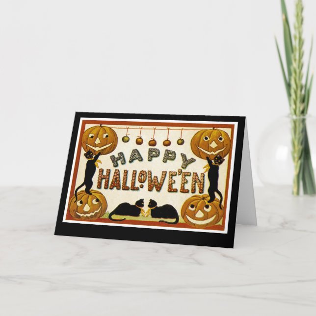 Happy Halowe'en Card (Front)
