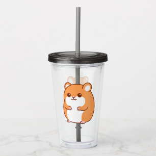Happy Hamster Acrylic Tumbler