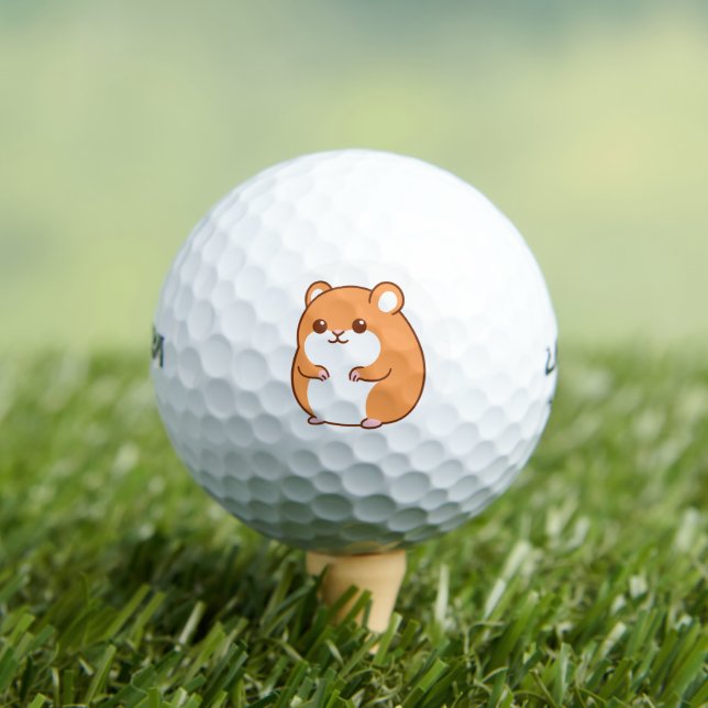 Happy Hamster Golf Balls (Insitu Tee)