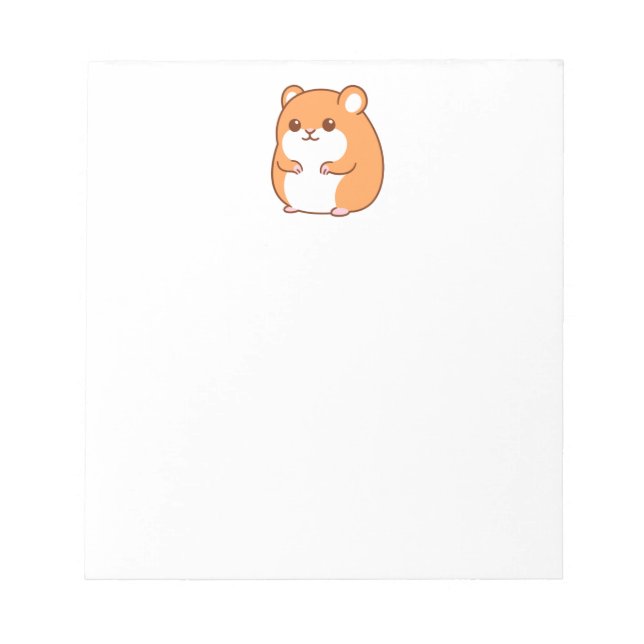Happy Hamster Notepad (Front)