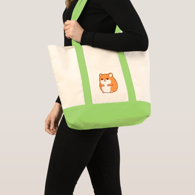 Happy Hamster Tote Bag #2 (Front (Product))