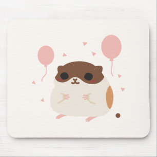 Happy Hamster's Perfect Morning Poop Mouse Pad