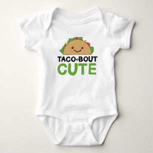 Happy Hand Drawn Taco-bout Cute Design Baby Bodysuit
