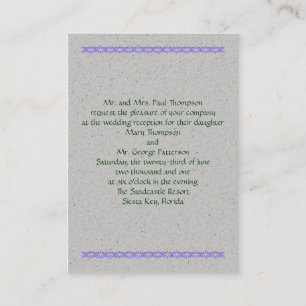 Happy Handfasting Business Card