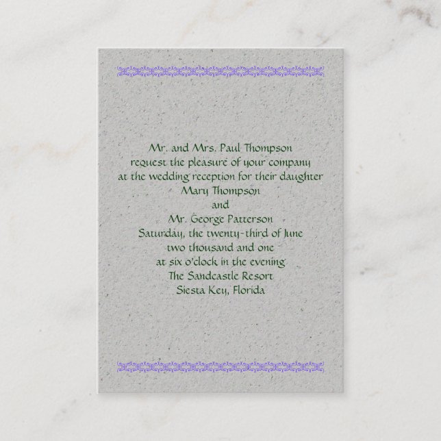 Happy Handfasting Business Card (Front)