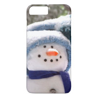 Happy Handmade Snowman iPhone 7 Case