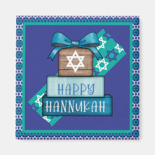 Happy Hannukah Magnet