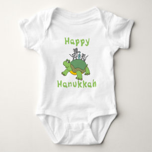 Happy Hanukkah Baby Bodysuit