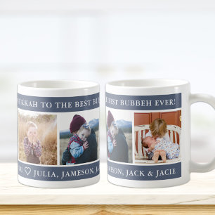 Happy Hanukkah Best Bubbeh Custom Coffee Mug