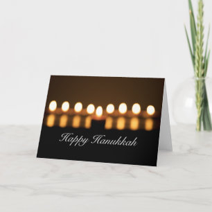 Happy Hanukkah Blank Greeting Card