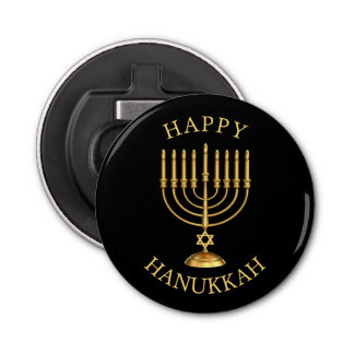 Happy Hanukkah Bottle Opener