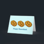 Happy Hanukkah Braided Challah Bread Chanukah Holiday Card<br><div class="desc">Cards feature an original marker illustration of a loaf of challah bread. Perfect for Hanukkah!

This Chanukah illustration is also available on other products. Don't see what you're looking for? Need help with customisation? Contact Rebecca to have something designed just for you.</div>