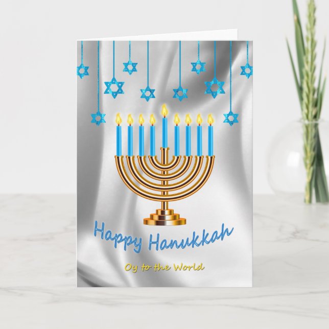 Happy Hanukkah Card (Front)