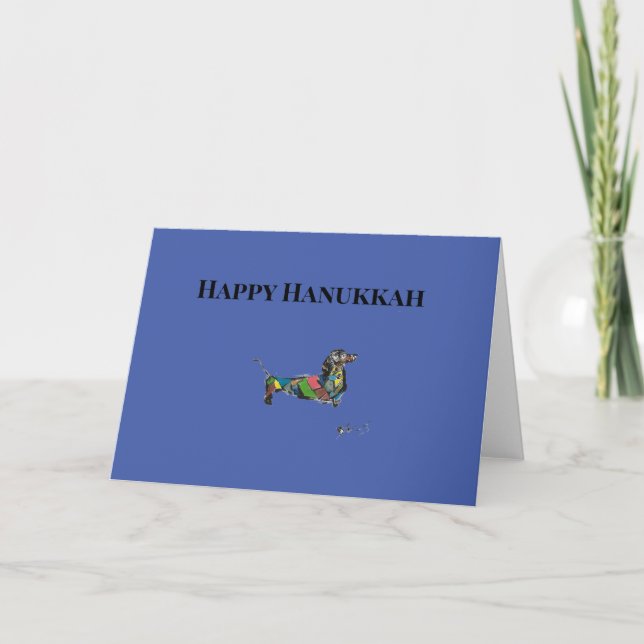Happy Hanukkah Card (Front)