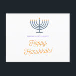 Happy Hanukkah Card - customisable<br><div class="desc">Happy Hanukkah card. You can customise the name and address section and add your own message.</div>
