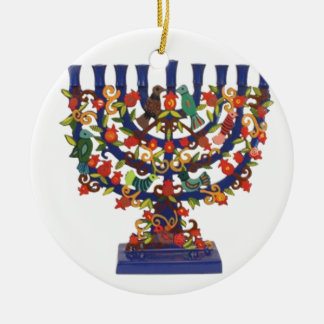 HAPPY HANUKKAH CERAMIC TREE DECORATION