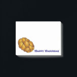Happy Hanukkah Chanukah Challah Bread Post-Its Post-it Notes<br><div class="desc">Post-It Notes feature an original illustration of a loaf of challah bread. Perfect for Hanukkah!</div>