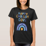 Happy Hanukkah Chanukah Rainbow Menorah Jewish Hol T-Shirt<br><div class="desc">Happy Hanukkah Chanukah Rainbow Menorah Jewish Holiday 1</div>