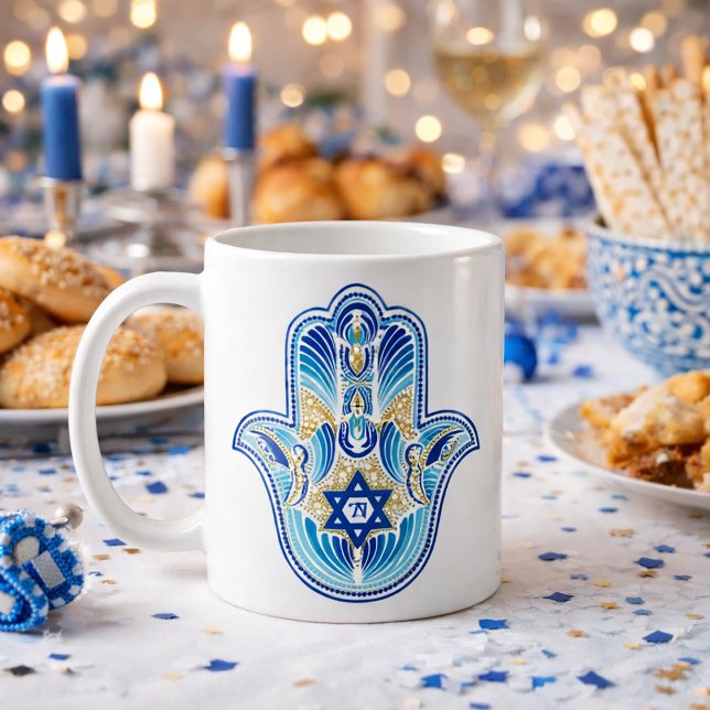Happy Hanukkah Coffee Mug (Creator Uploaded)