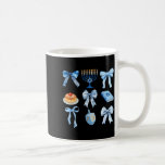 Happy Hanukkah Coquette Bow Chanukah Jewish Women  Coffee Mug<br><div class="desc">Happy Hanukkah Coquette Bow Chanukah Jewish Women Girls</div>