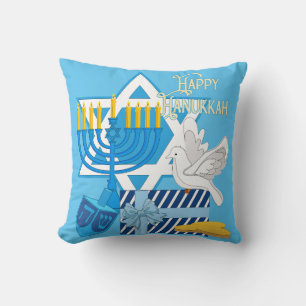 Happy Hanukkah Cushion