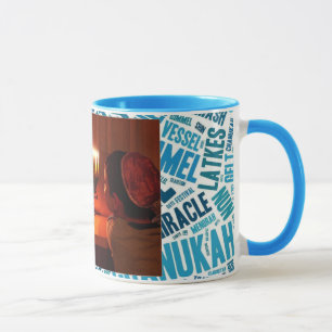 Happy Hanukkah Custom Photo Coffee Cup
