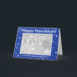 HAPPY HANUKKAH! Customisable My Dog Votes Card<br><div class="desc">Wish Your Friends AND Your Legislators A HAPPY  HANUKKAH With Official Holiday Greetings From My Dog Votes! Matching Stamps Too!</div>