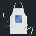 Happy Hanukkah Falling Star and Dreidels Standard Apron<br><div class="desc">You are viewing The Lee Hiller Design Collection. Apparel,  Gifts & Collectibles Lee Hiller Photography or Digital Art Collection. You can view her Nature photography at http://HikeOurPlanet.com/ and follow her hiking blog within Hot Springs National Park.</div>