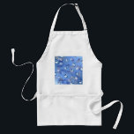 Happy Hanukkah Falling Stars and Dreidels Standard Apron<br><div class="desc">You are viewing The Lee Hiller Design Collection. Apparel,  Gifts & Collectibles Lee Hiller Photography or Digital Art Collection. You can view her Nature photography at http://HikeOurPlanet.com/ and follow her hiking blog within Hot Springs National Park.</div>