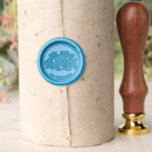 "Happy Hanukkah" Fancy Script Personalised  Wax Seal Stamp<br><div class="desc">Personalise with your text.</div>