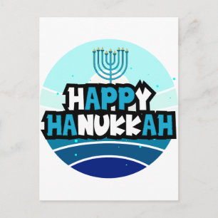 Happy Hanukkah - Festival Of Lights Postcard