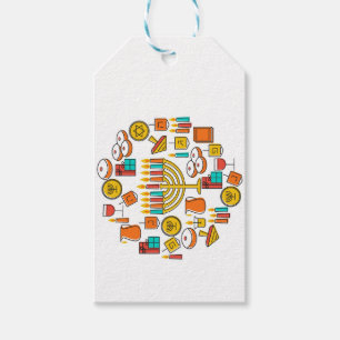 Happy Hanukkah  Gift Tags