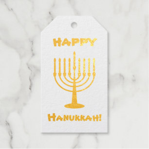 Happy Hanukkah Gift Tags