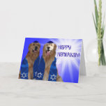 Happy Hanukkah Glow Holiday Card<br><div class="desc">Love and light for you!</div>