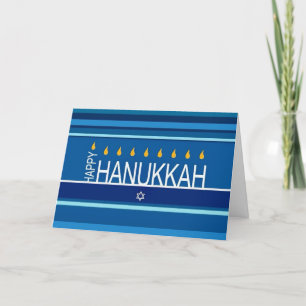 Happy Hanukkah   Holiday Card