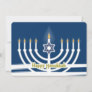 Happy Hanukkah Holiday Card