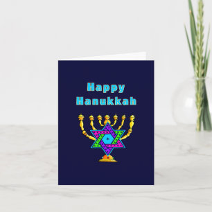 Happy Hanukkah Holiday Card