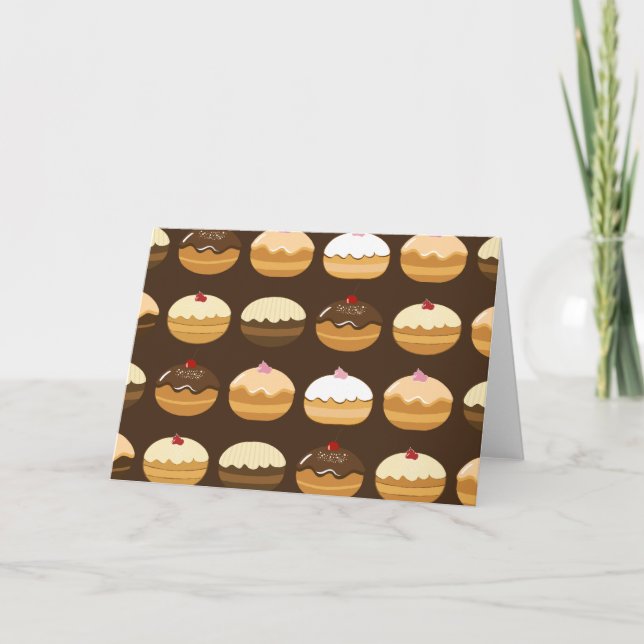 Happy Hanukkah Holiday Card (Front)