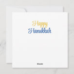 Happy Hanukkah Holiday Card<br><div class="desc">Happy Hanukkah,  colourful design.</div>