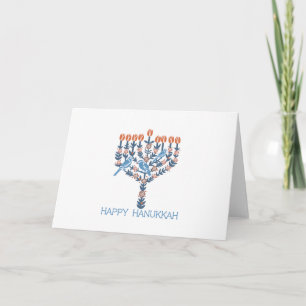Happy Hanukkah Holiday Card