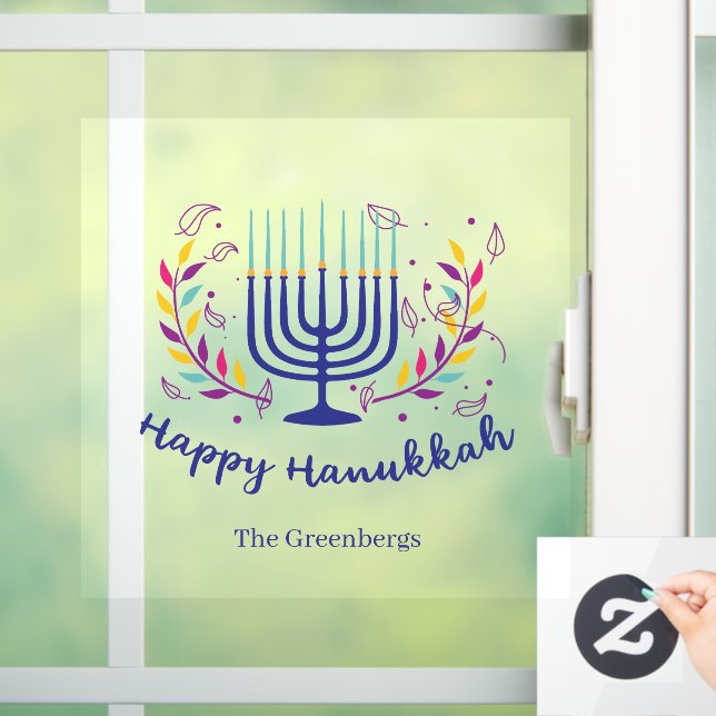 Happy Hanukkah Home Decor Personalised Colourful (Home)