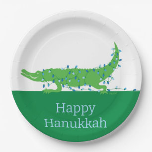 Happy Hanukkah Humourous Paper Plate